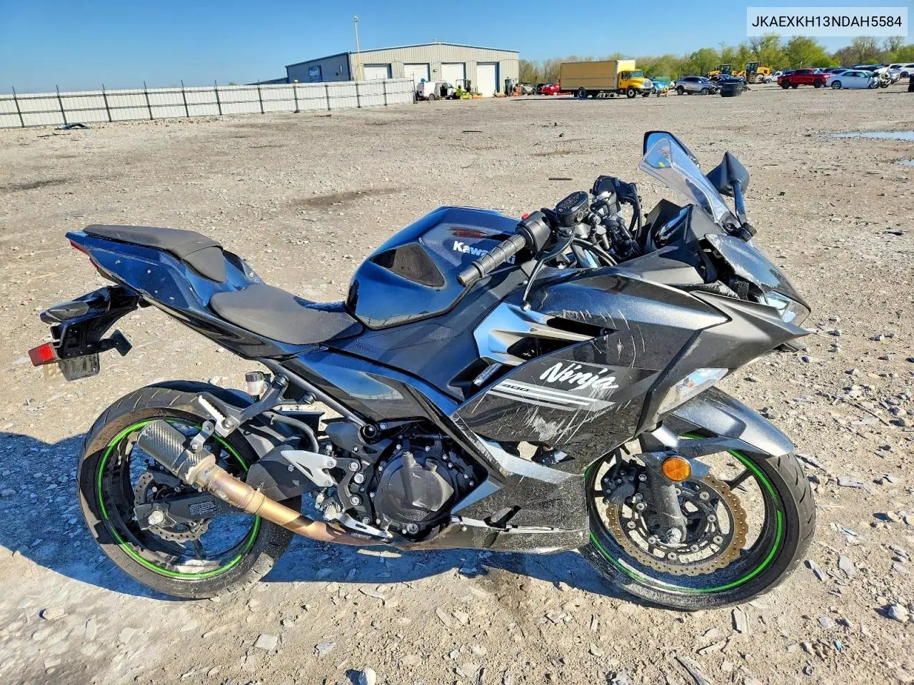 2022 Kawasaki Ex400 VIN: JKAEXKH13NDAH5584 Lot: 48834026