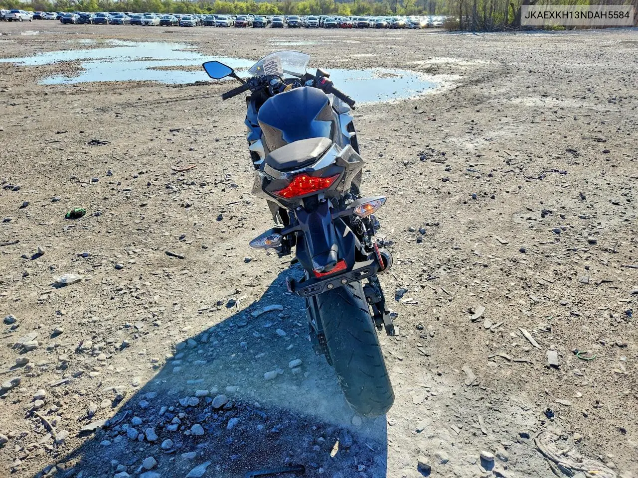 2022 Kawasaki Ex400 VIN: JKAEXKH13NDAH5584 Lot: 48834026