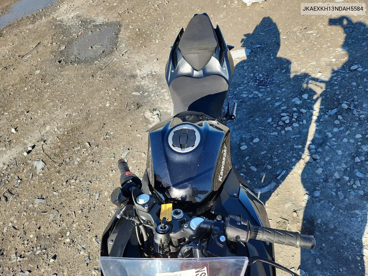 2022 Kawasaki Ex400 VIN: JKAEXKH13NDAH5584 Lot: 48834026