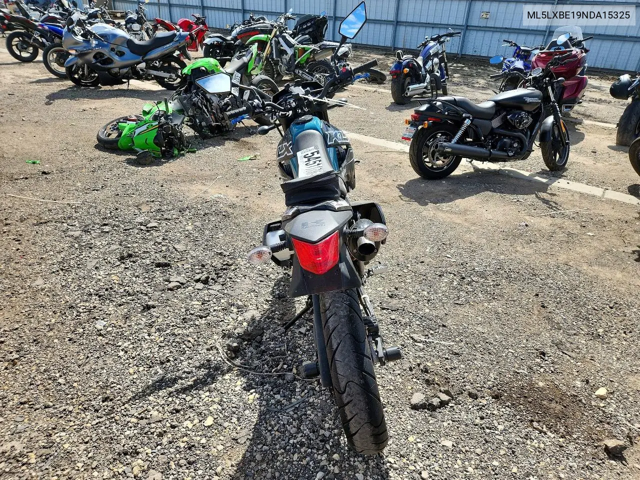 2022 Kawasaki Klx300 E VIN: ML5LXBE19NDA15325 Lot: 54511736