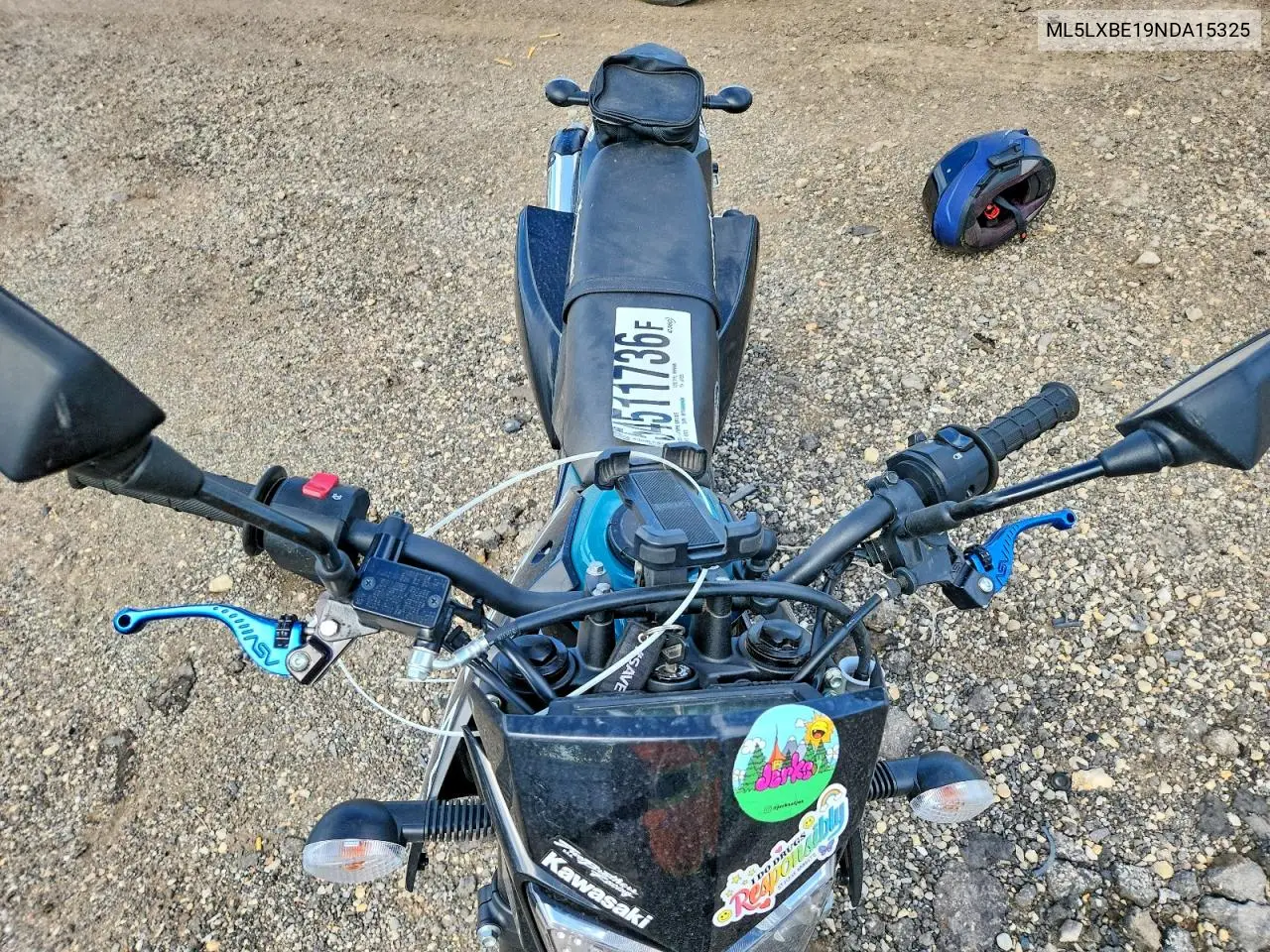 2022 Kawasaki Klx300 E VIN: ML5LXBE19NDA15325 Lot: 54511736