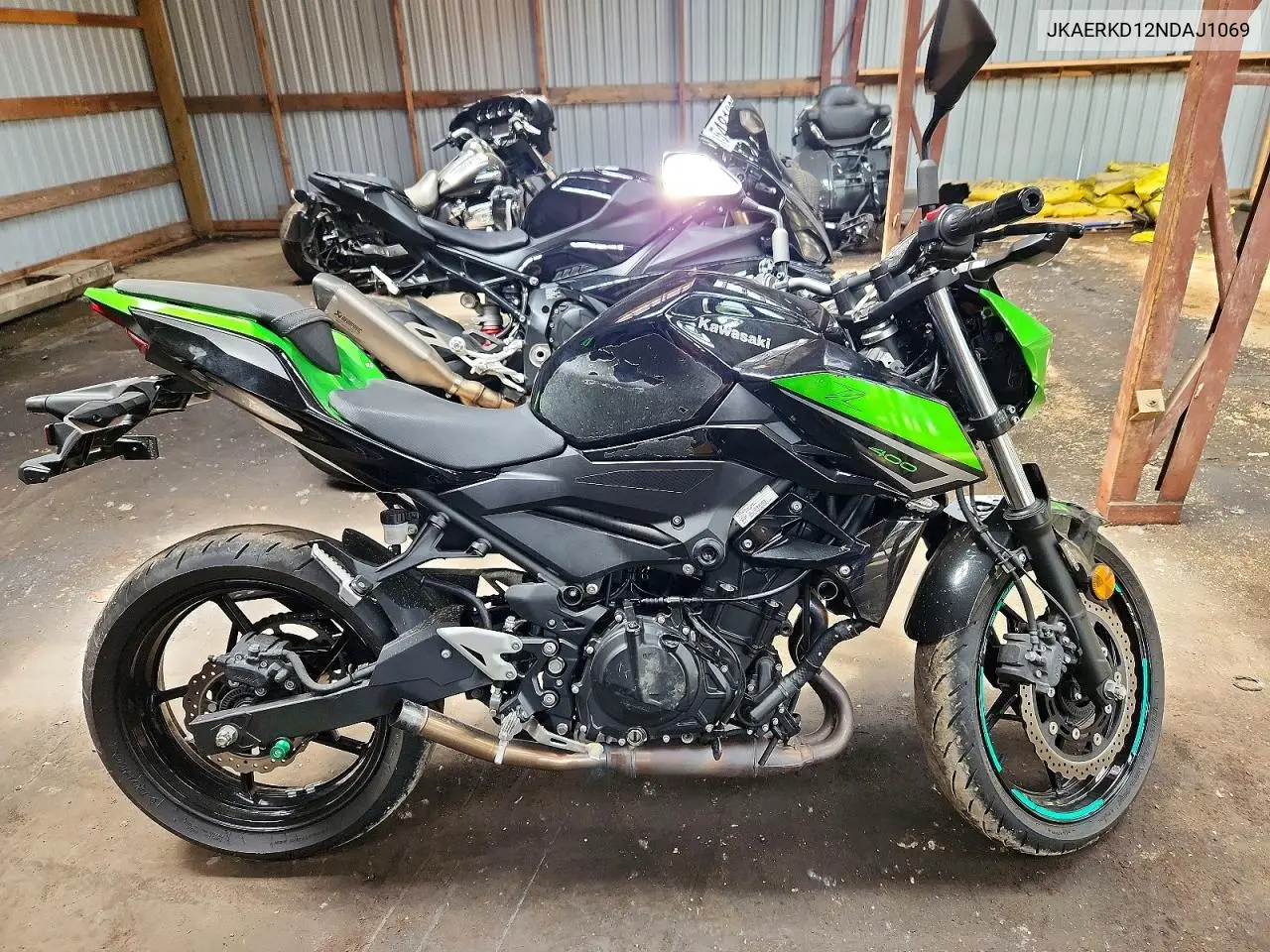 2022 Kawasaki Er400 D VIN: JKAERKD12NDAJ1069 Lot: 55592976
