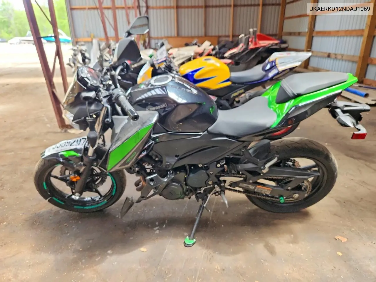 2022 Kawasaki Er400 D VIN: JKAERKD12NDAJ1069 Lot: 55592976