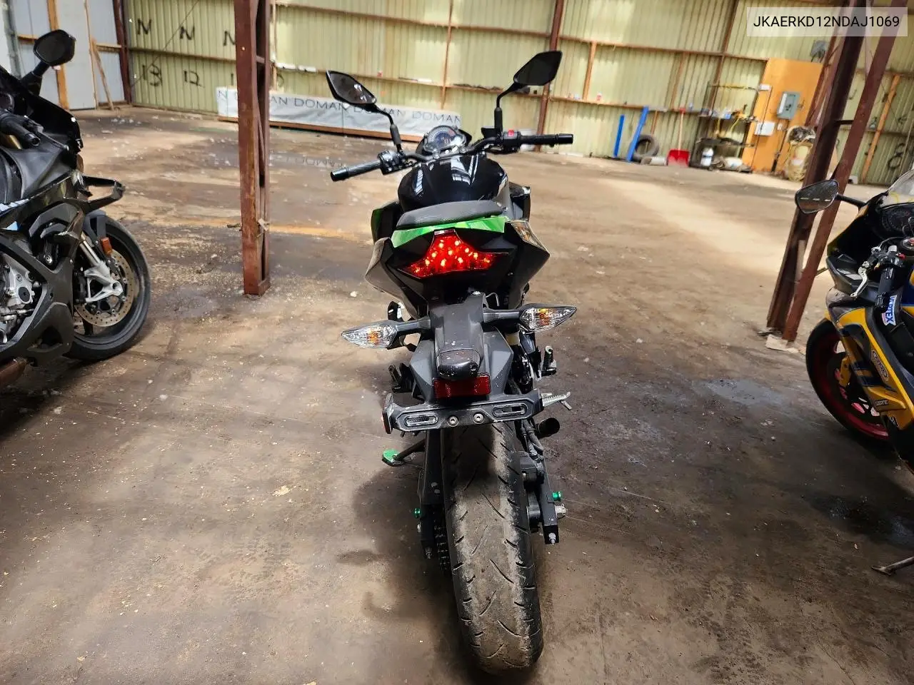 2022 Kawasaki Er400 D VIN: JKAERKD12NDAJ1069 Lot: 55592976