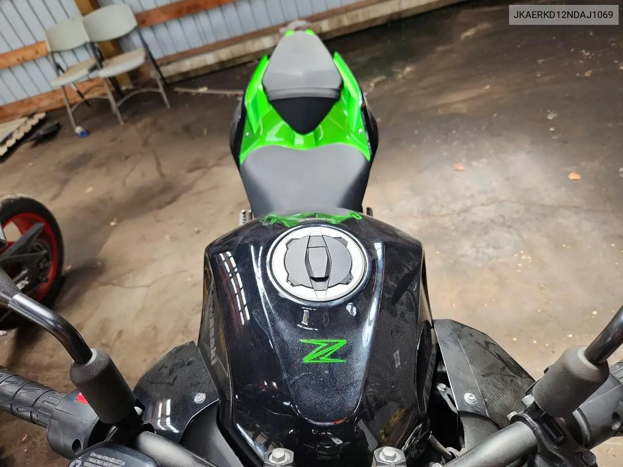 2022 Kawasaki Er400 D VIN: JKAERKD12NDAJ1069 Lot: 55592976
