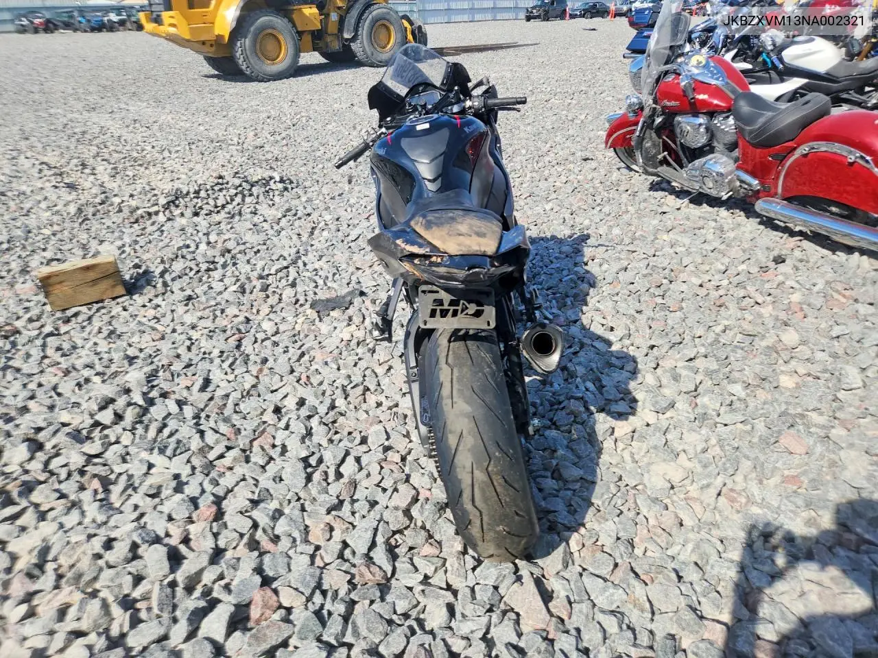 2022 Kawasaki Zx1002 M VIN: JKBZXVM13NA002321 Lot: 56418196