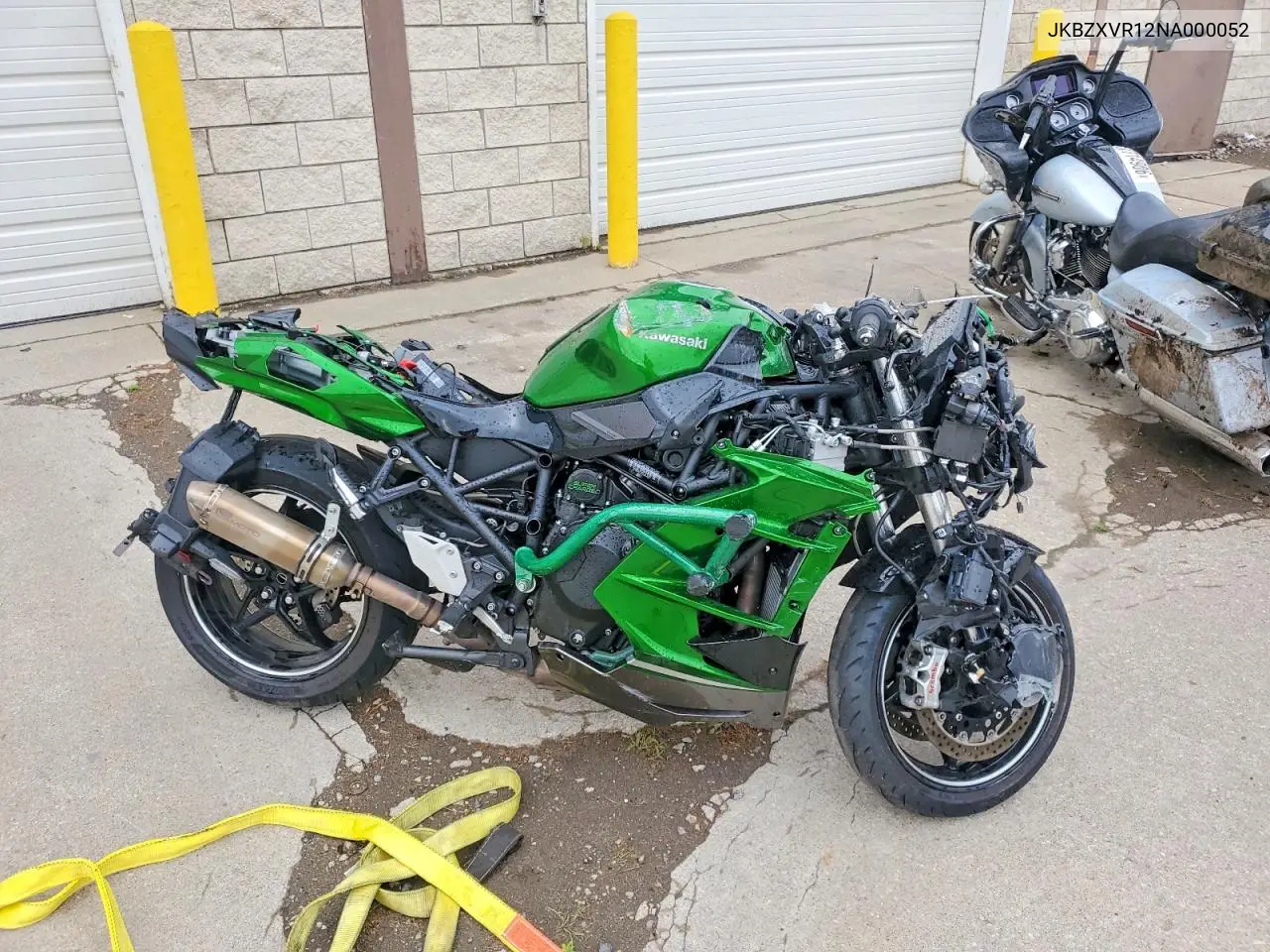 2022 Kawasaki Zx1002 R VIN: JKBZXVR12NA000052 Lot: 58112186