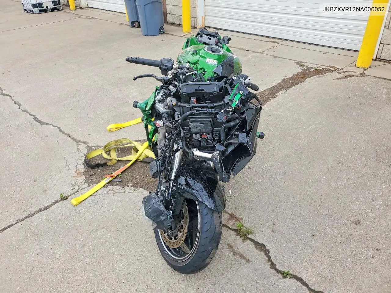 2022 Kawasaki Zx1002 R VIN: JKBZXVR12NA000052 Lot: 58112186