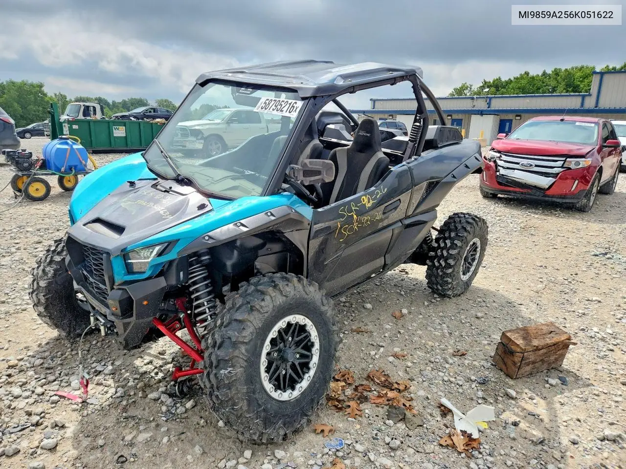 2022 Kawasaki Teryx Utility Vehicle VIN: MI9859A256K051622 Lot: 58795216