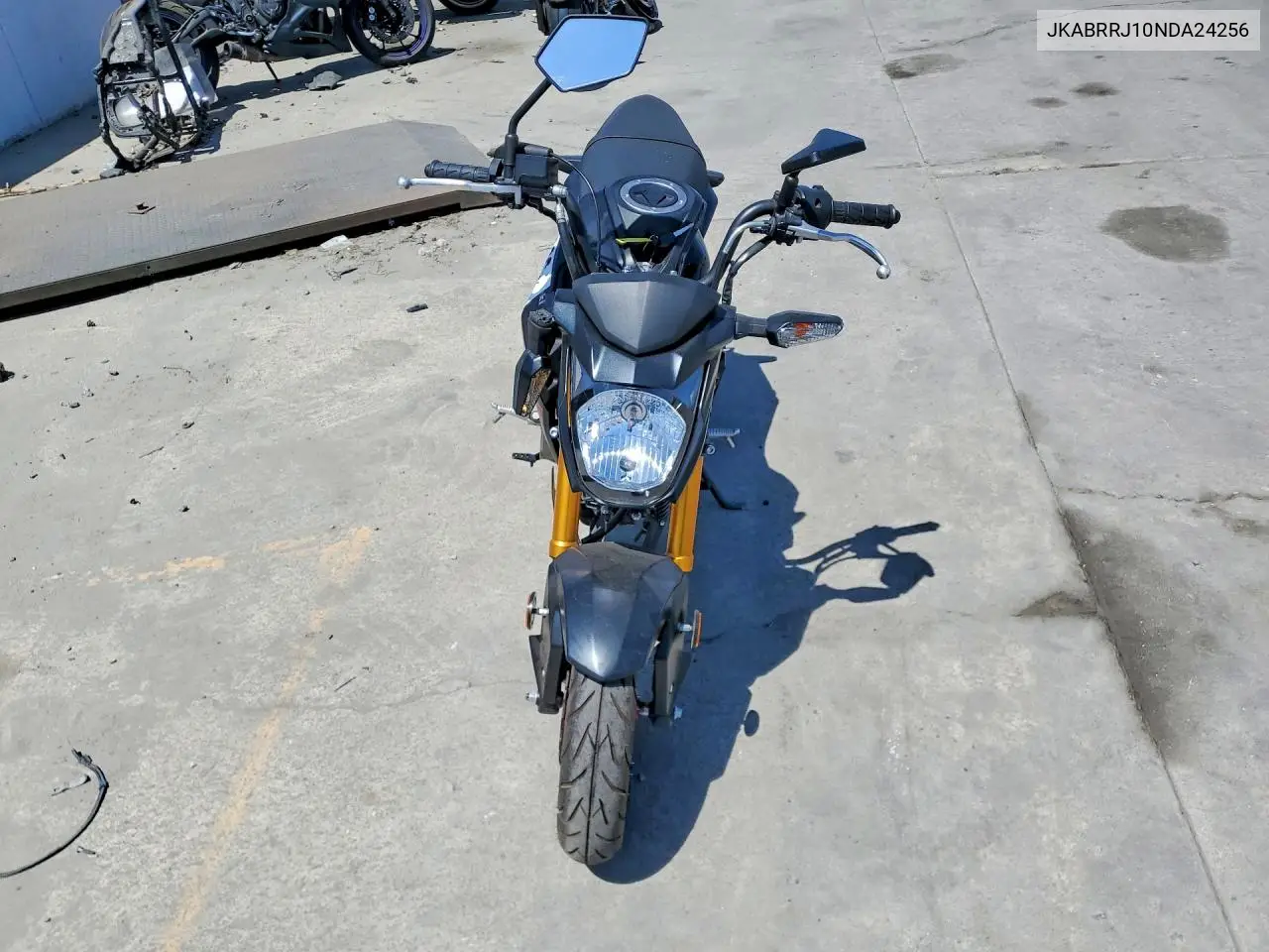2022 Kawasaki Br125 J VIN: JKABRRJ10NDA24256 Lot: 61381566