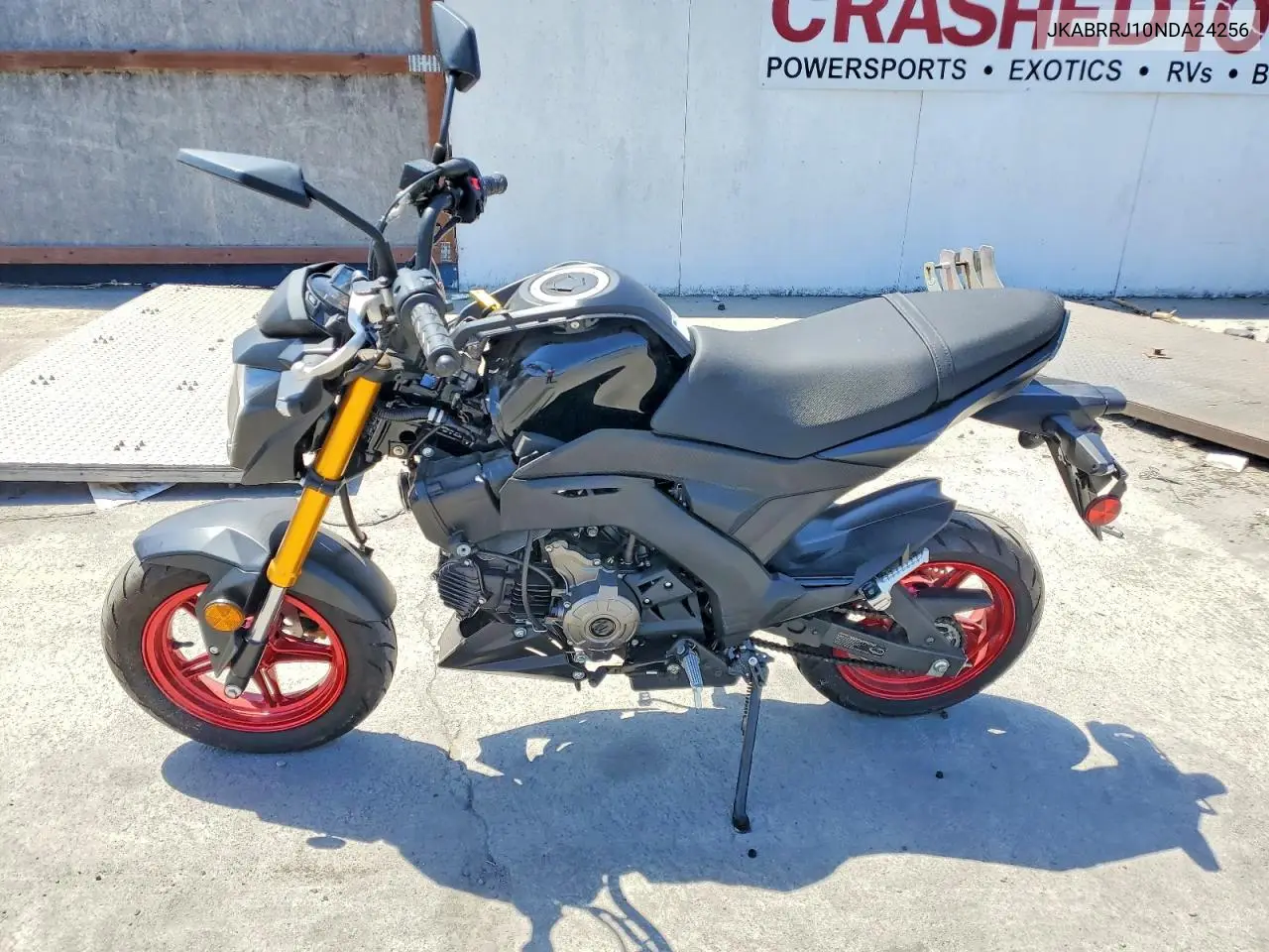 2022 Kawasaki Br125 J VIN: JKABRRJ10NDA24256 Lot: 61381566