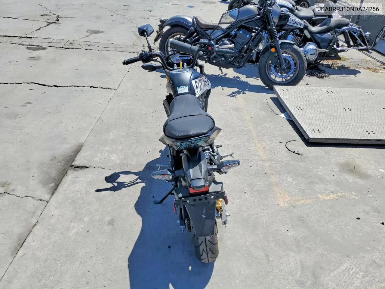 2022 Kawasaki Br125 J VIN: JKABRRJ10NDA24256 Lot: 61381566