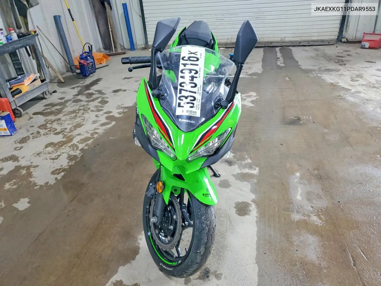 2023 Kawasaki Ex400 VIN: JKAEXKG11PDAR9553 Lot: 53734916