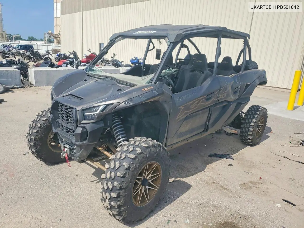 2023 Kawasaki Teryx Utility Vehicle VIN: JKARTCB11PB501042 Lot: 53787766