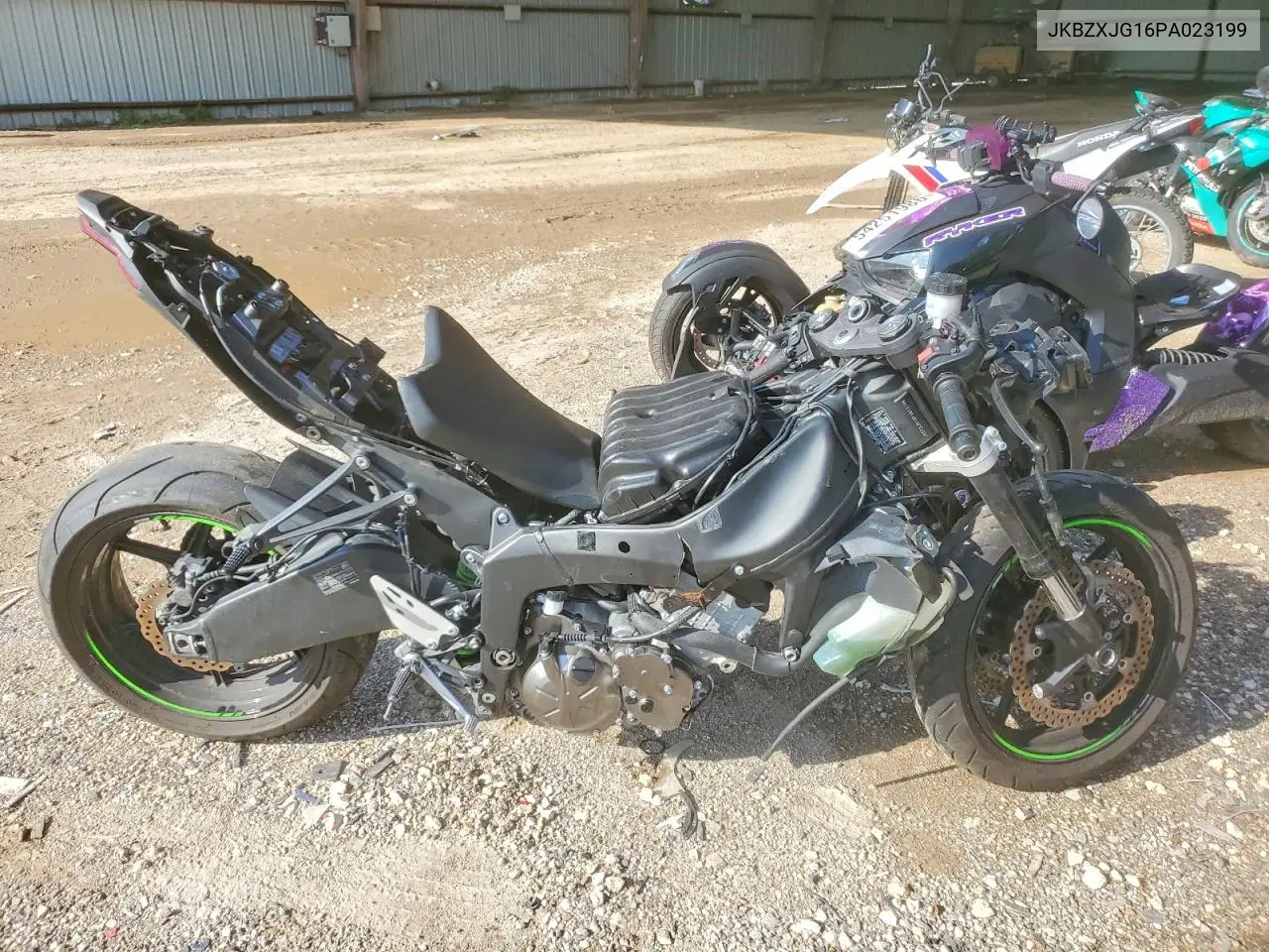 2023 Kawasaki Zx636 K VIN: JKBZXJG16PA023199 Lot: 54925996