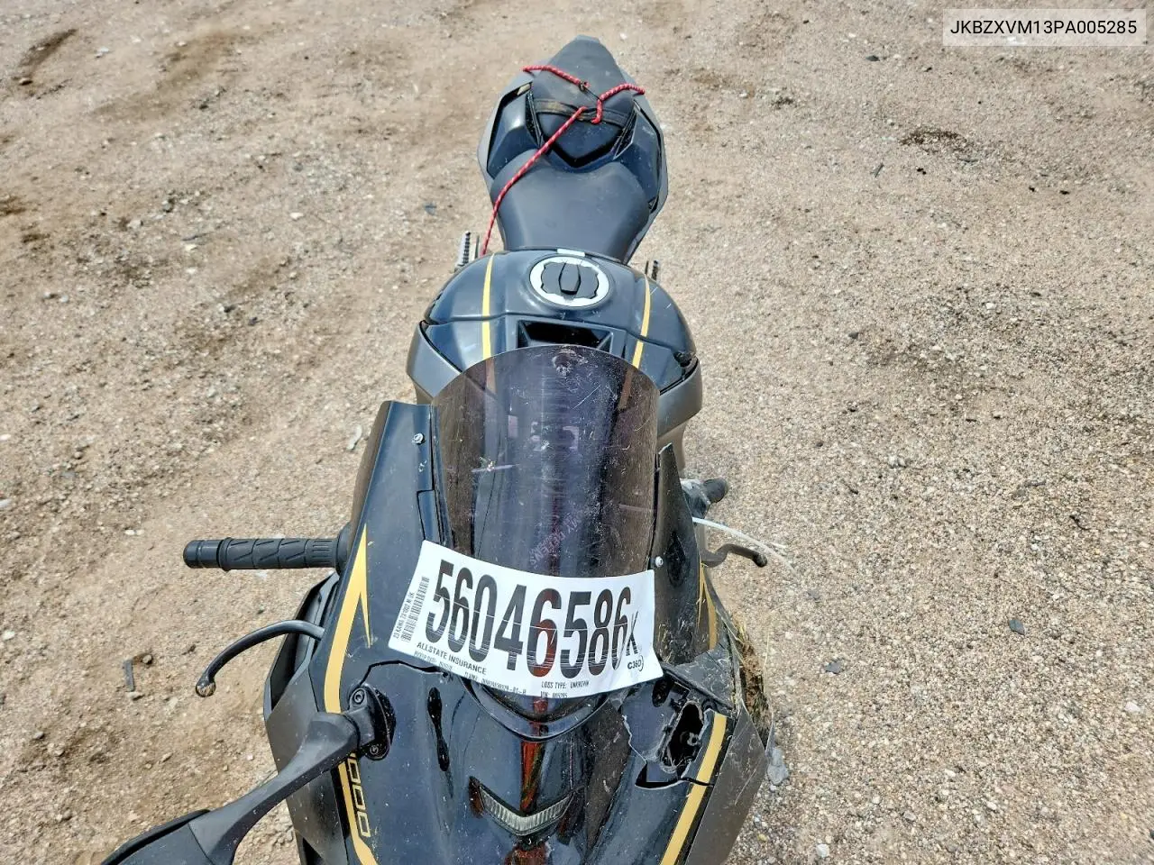 2023 Kawasaki Zx1002 M VIN: JKBZXVM13PA005285 Lot: 56046586