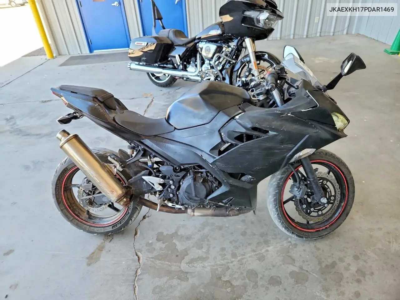 2023 Kawasaki Ex400 VIN: JKAEXKH17PDAR1469 Lot: 56072146