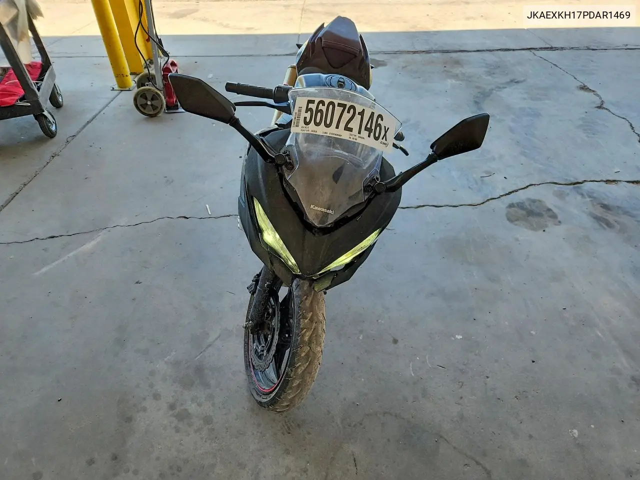 2023 Kawasaki Ex400 VIN: JKAEXKH17PDAR1469 Lot: 56072146