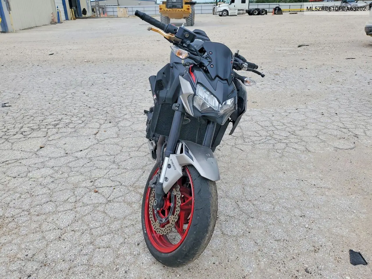 2023 Kawasaki Zr900 F VIN: ML5ZRDF10PDA63202 Lot: 56331826