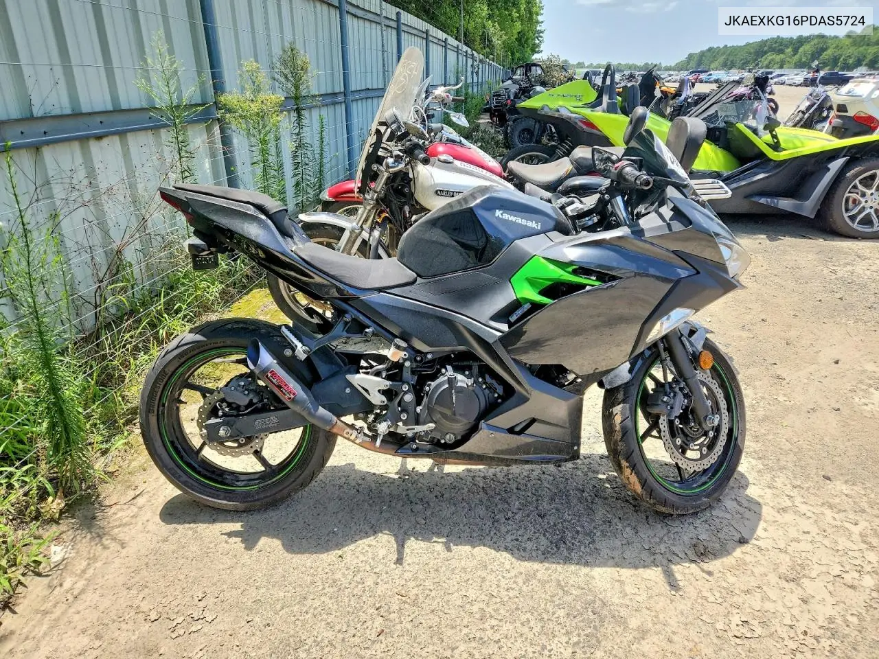 2023 Kawasaki Ex400 VIN: JKAEXKG16PDAS5724 Lot: 56982046