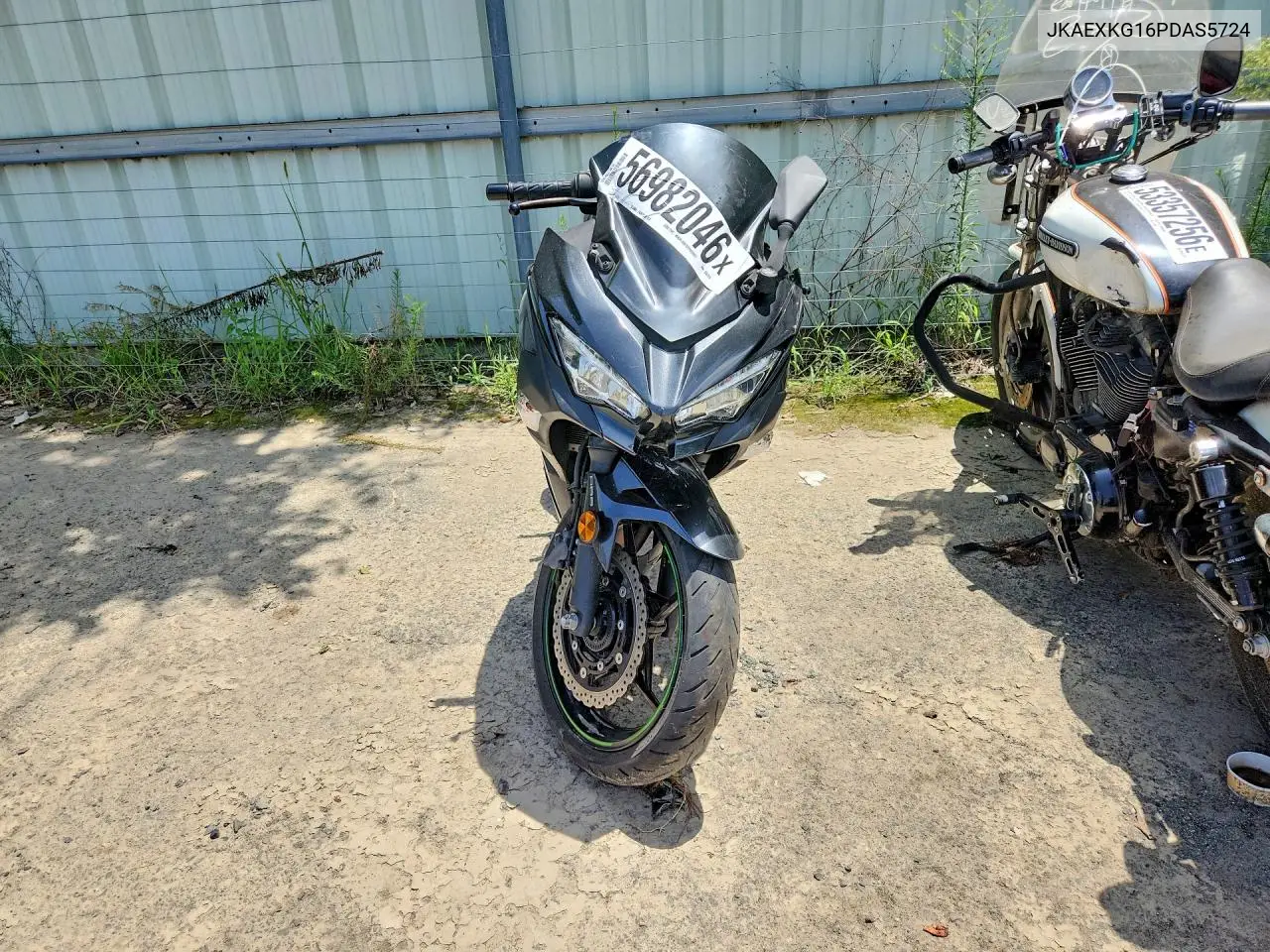 2023 Kawasaki Ex400 VIN: JKAEXKG16PDAS5724 Lot: 56982046