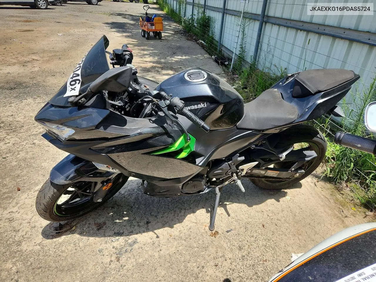 2023 Kawasaki Ex400 VIN: JKAEXKG16PDAS5724 Lot: 56982046