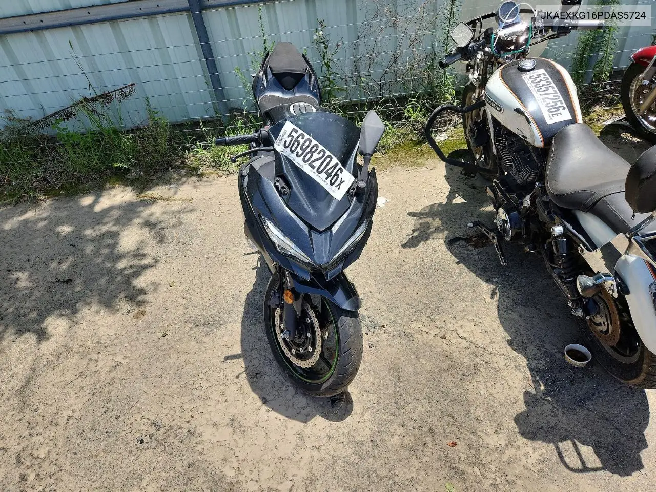 2023 Kawasaki Ex400 VIN: JKAEXKG16PDAS5724 Lot: 56982046