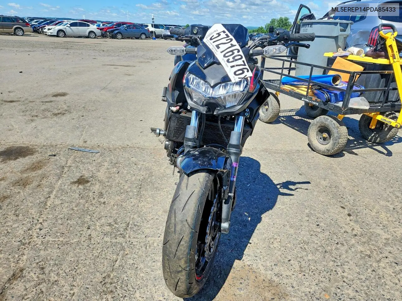 2023 Kawasaki Er650 P VIN: ML5EREP14PDA85433 Lot: 57216976