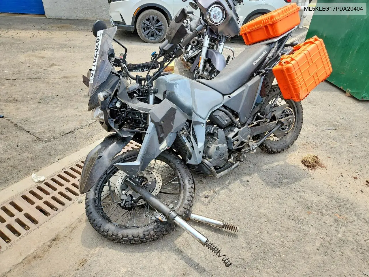 2023 Kawasaki Kl650 G VIN: ML5KLEG17PDA20404 Lot: 57702526
