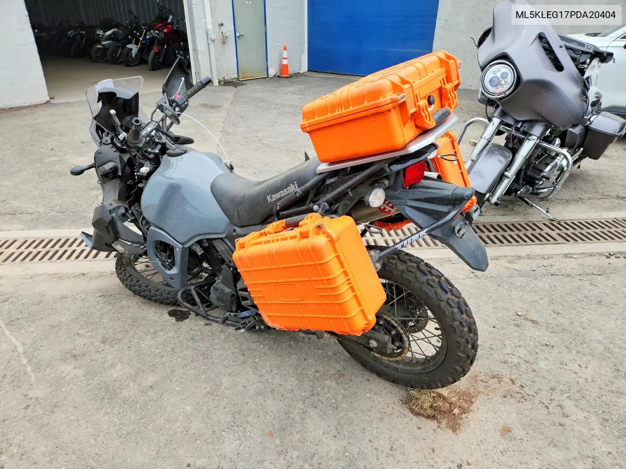 2023 Kawasaki Kl650 G VIN: ML5KLEG17PDA20404 Lot: 57702526