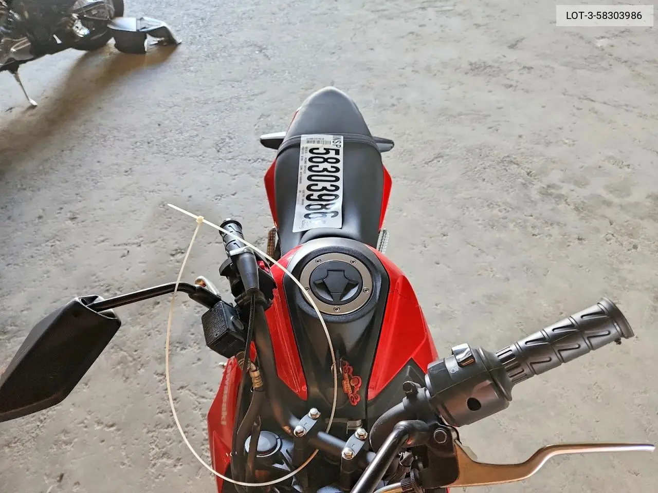 2023 Kawasaki Z125 Pro VIN: LOT-3-58303986 Lot: 58303986