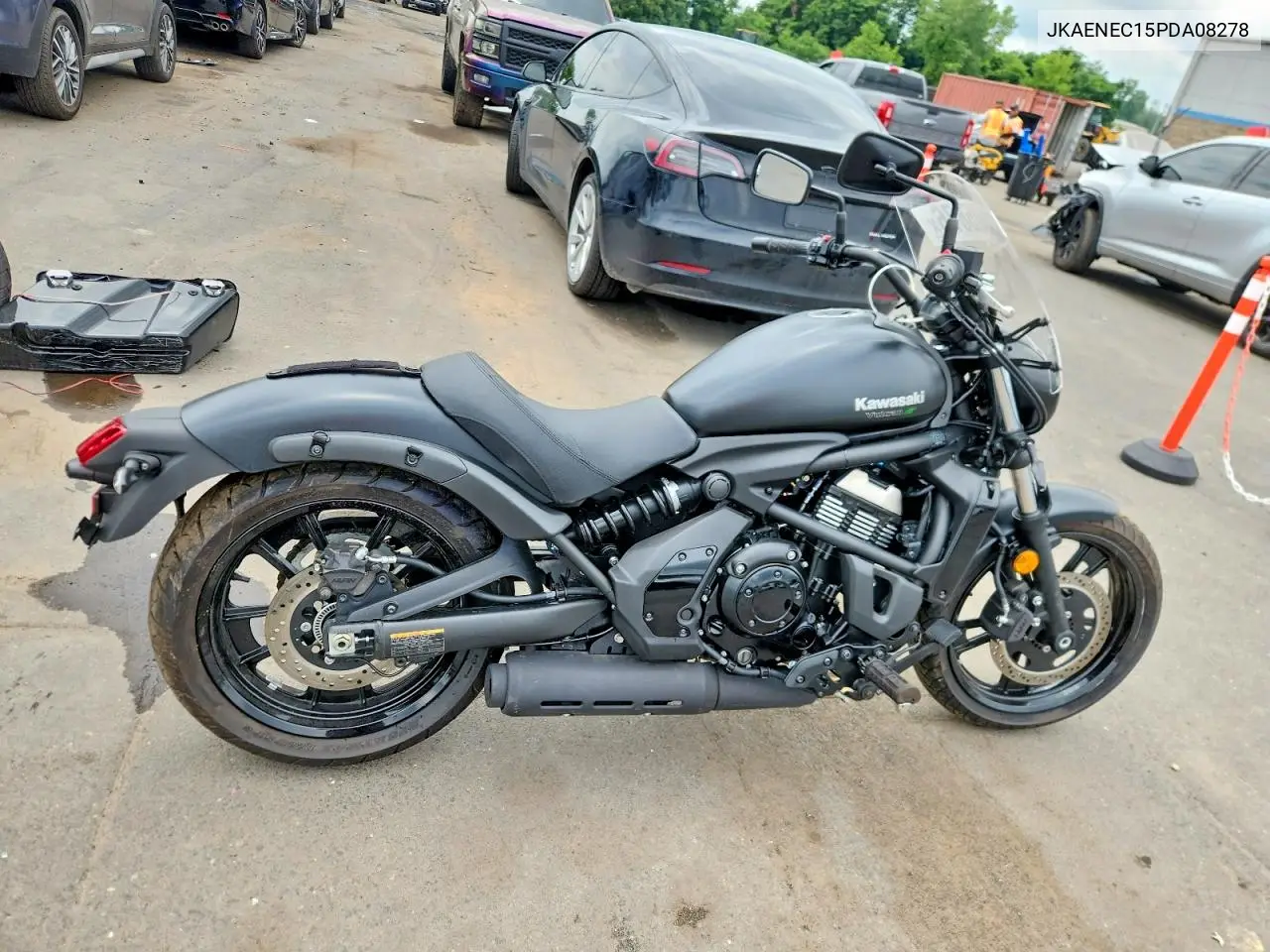 2023 Kawasaki En650 C VIN: JKAENEC15PDA08278 Lot: 58805876