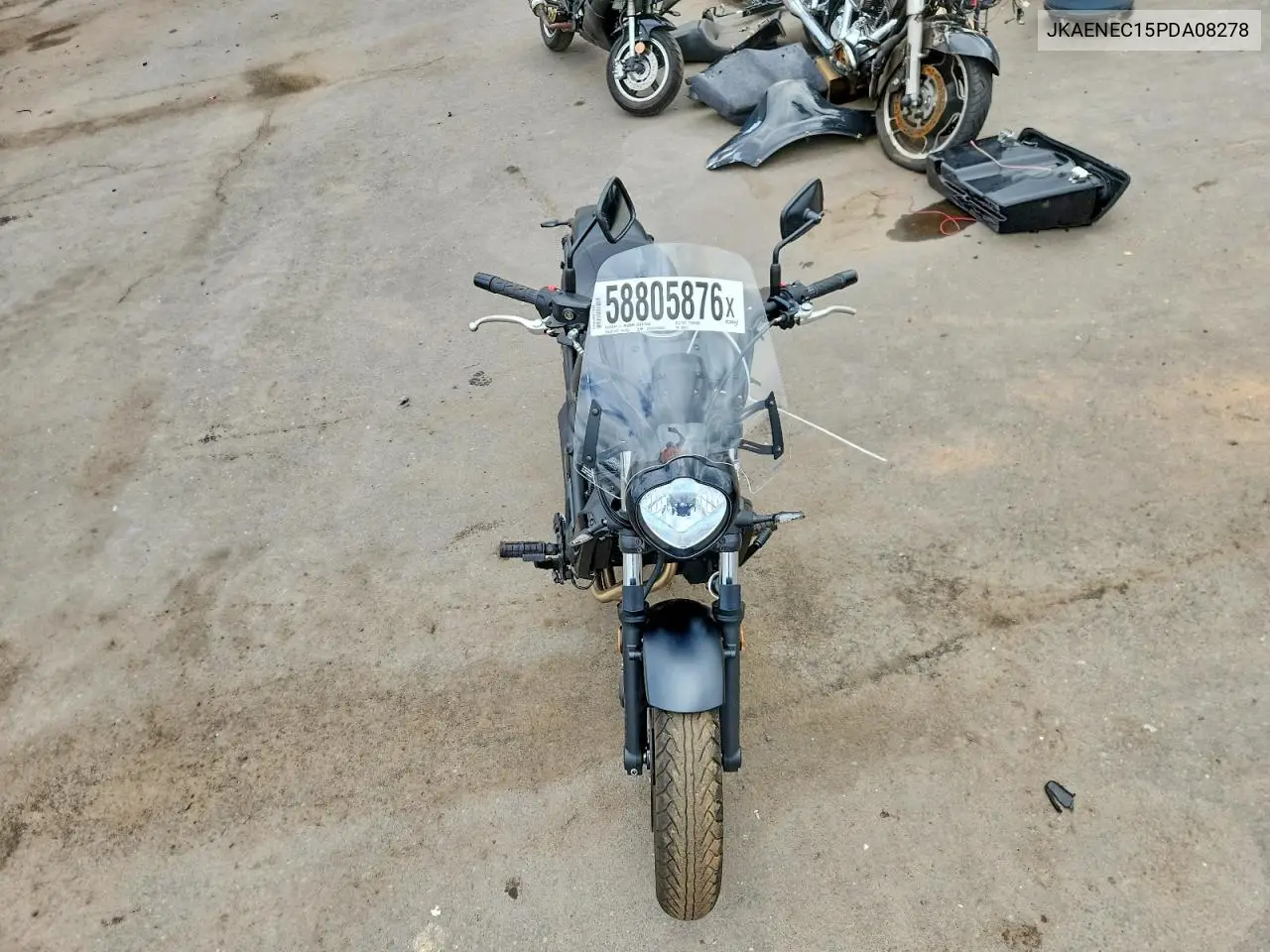 2023 Kawasaki En650 C VIN: JKAENEC15PDA08278 Lot: 58805876