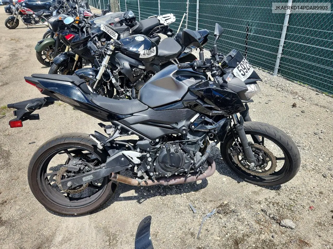 2023 Kawasaki Er400 D VIN: JKAERKD14PDAR9903 Lot: 59254696