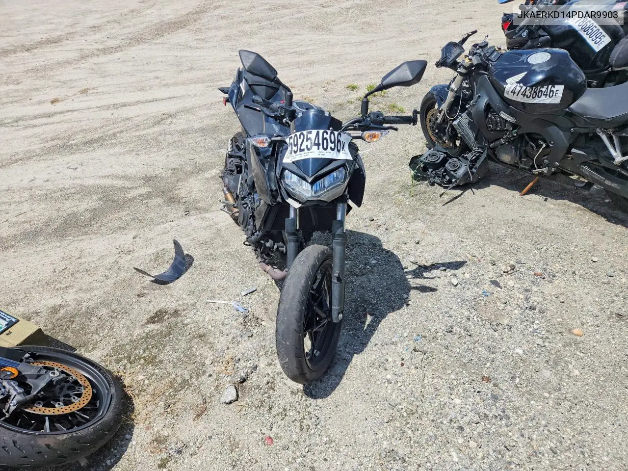 2023 Kawasaki Er400 D VIN: JKAERKD14PDAR9903 Lot: 59254696