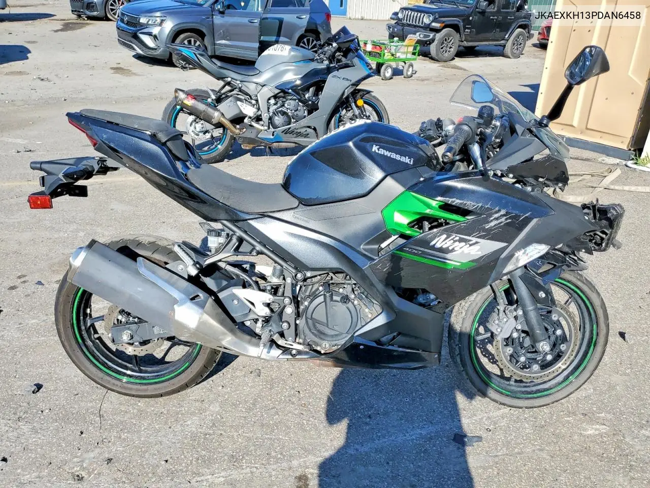 2023 Kawasaki Ex400 VIN: JKAEXKH13PDAN6458 Lot: 59966976