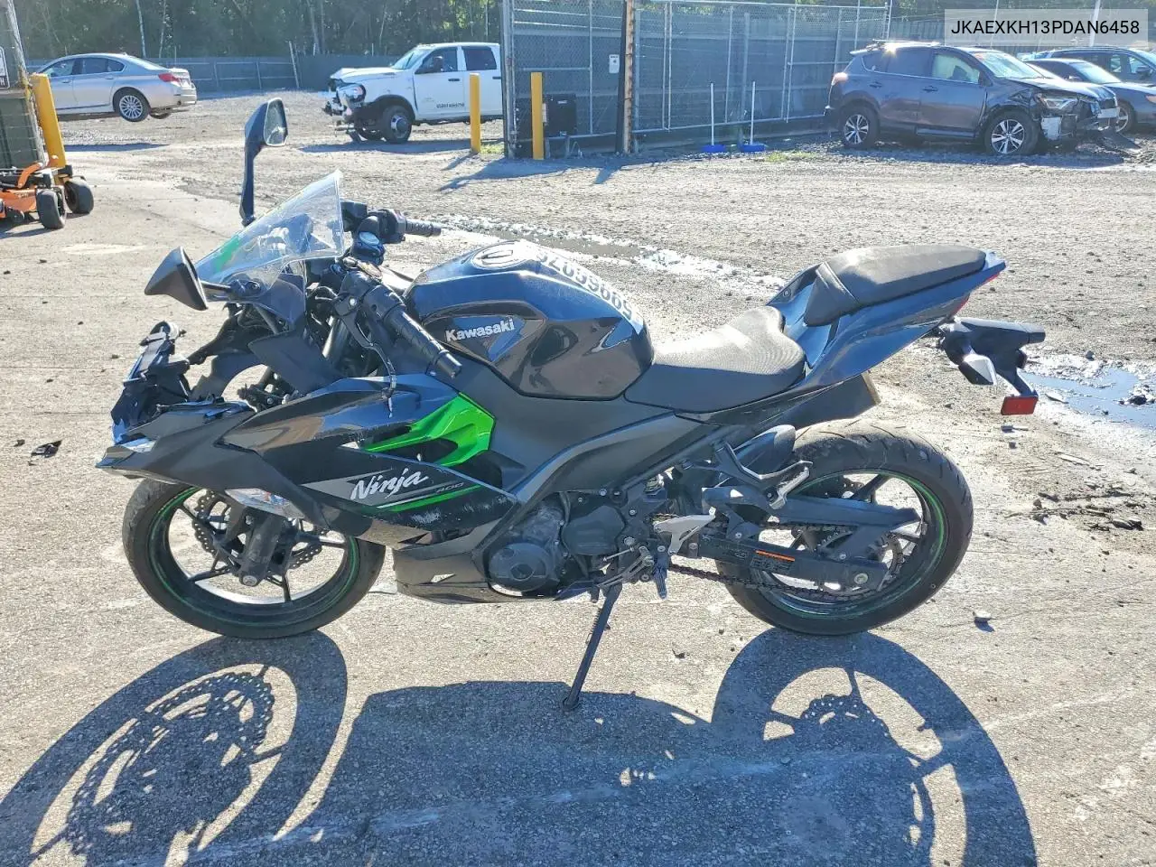2023 Kawasaki Ex400 VIN: JKAEXKH13PDAN6458 Lot: 59966976