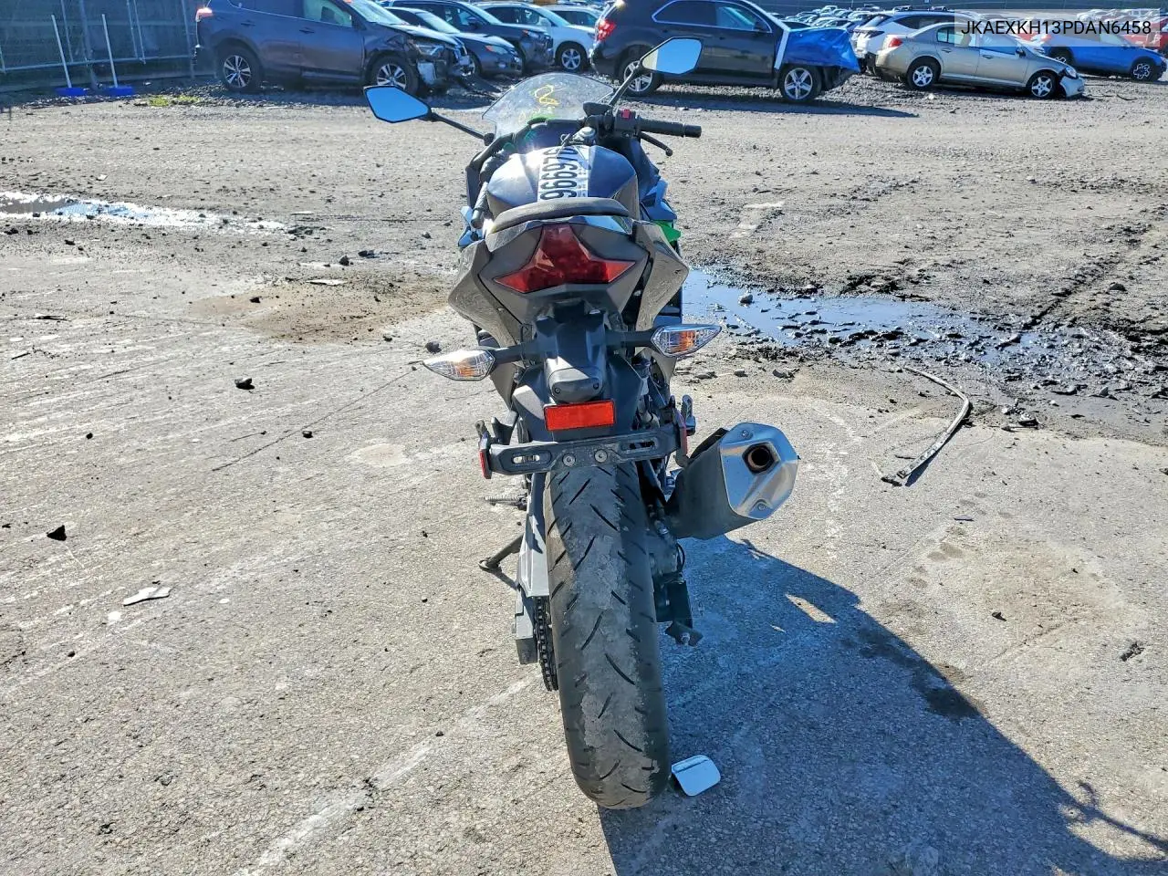 2023 Kawasaki Ex400 VIN: JKAEXKH13PDAN6458 Lot: 59966976