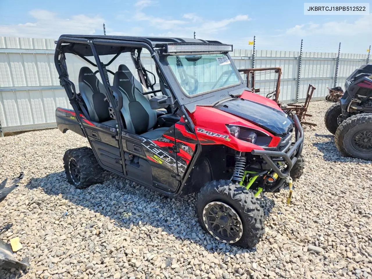 2023 Kawasaki Krt800 J VIN: JKBRTCJ18PB512522 Lot: 60814926