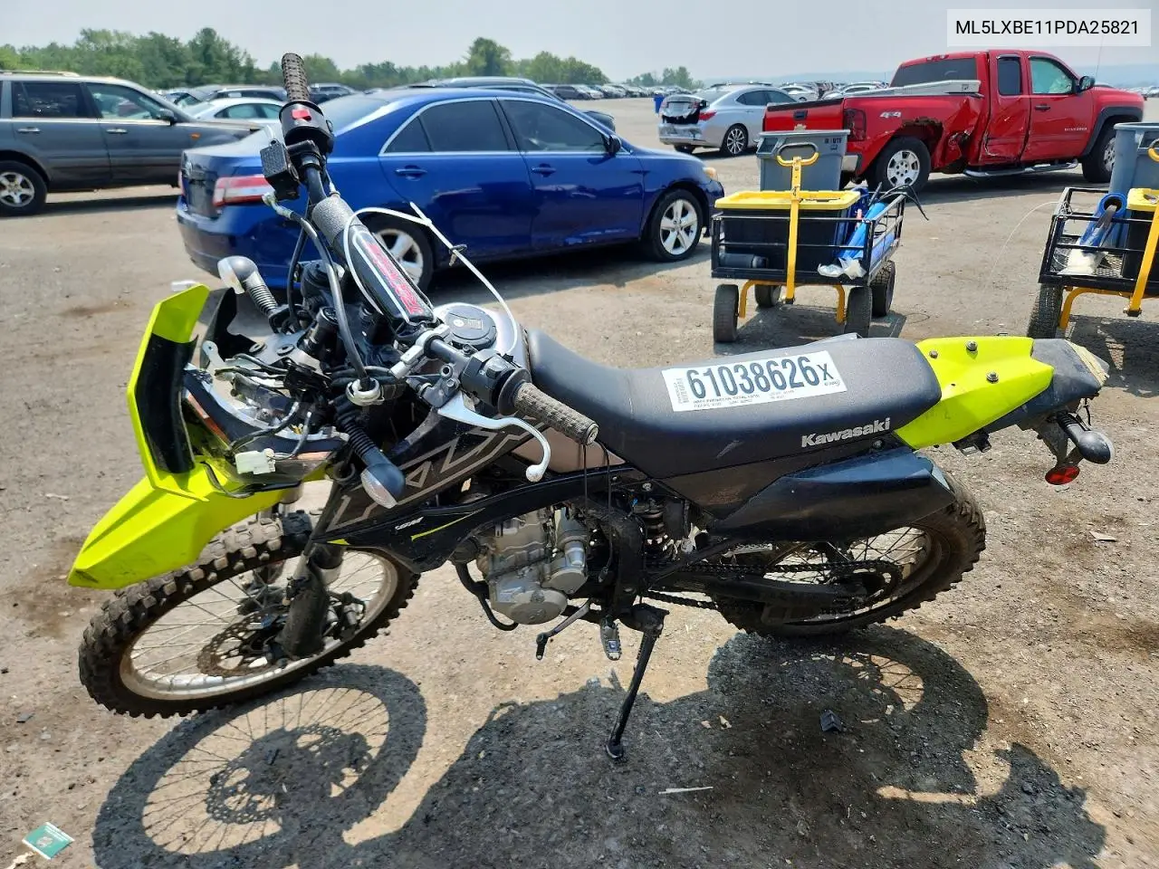 2023 Kawasaki Klx300 E VIN: ML5LXBE11PDA25821 Lot: 61038626