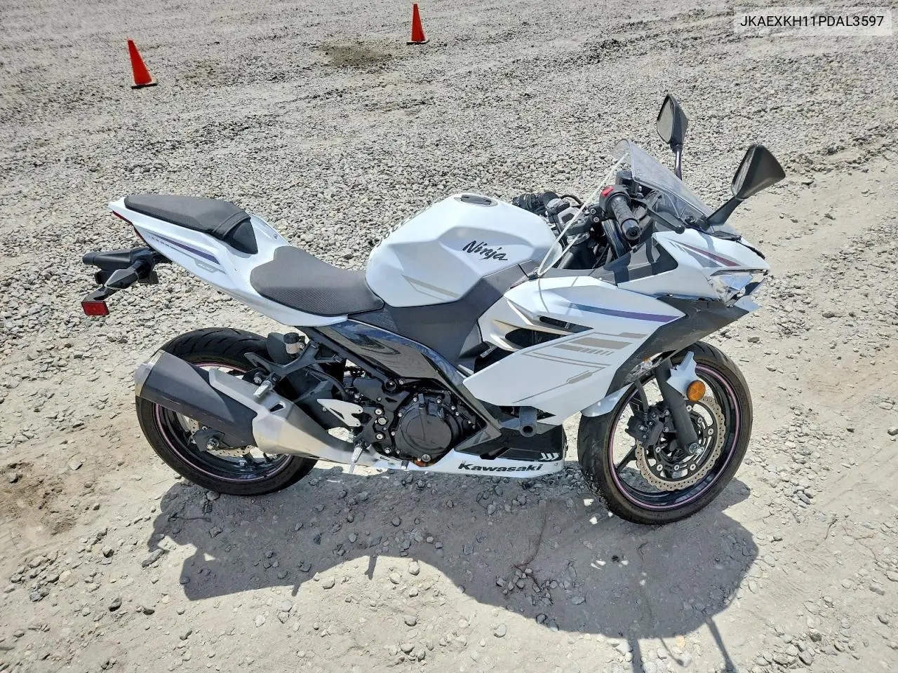2023 Kawasaki Ex400 VIN: JKAEXKH11PDAL3597 Lot: 61584396