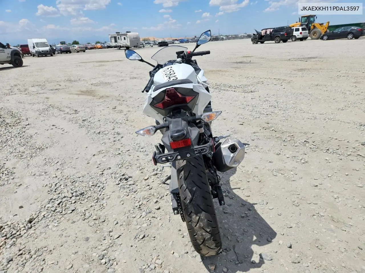 2023 Kawasaki Ex400 VIN: JKAEXKH11PDAL3597 Lot: 61584396