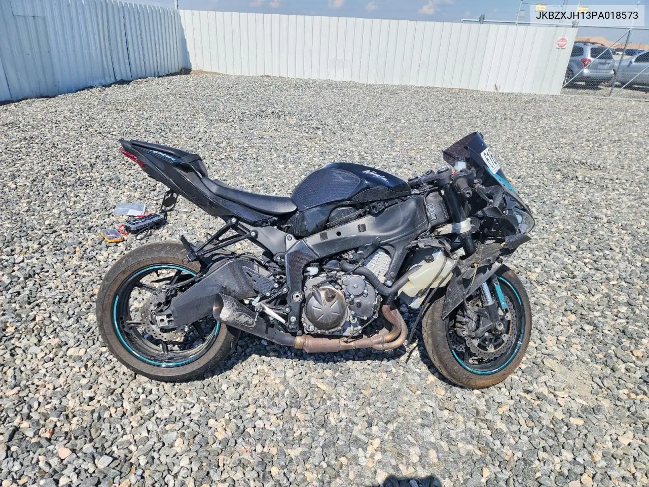 2023 Kawasaki Zx636 K VIN: JKBZXJH13PA018573 Lot: 61607496