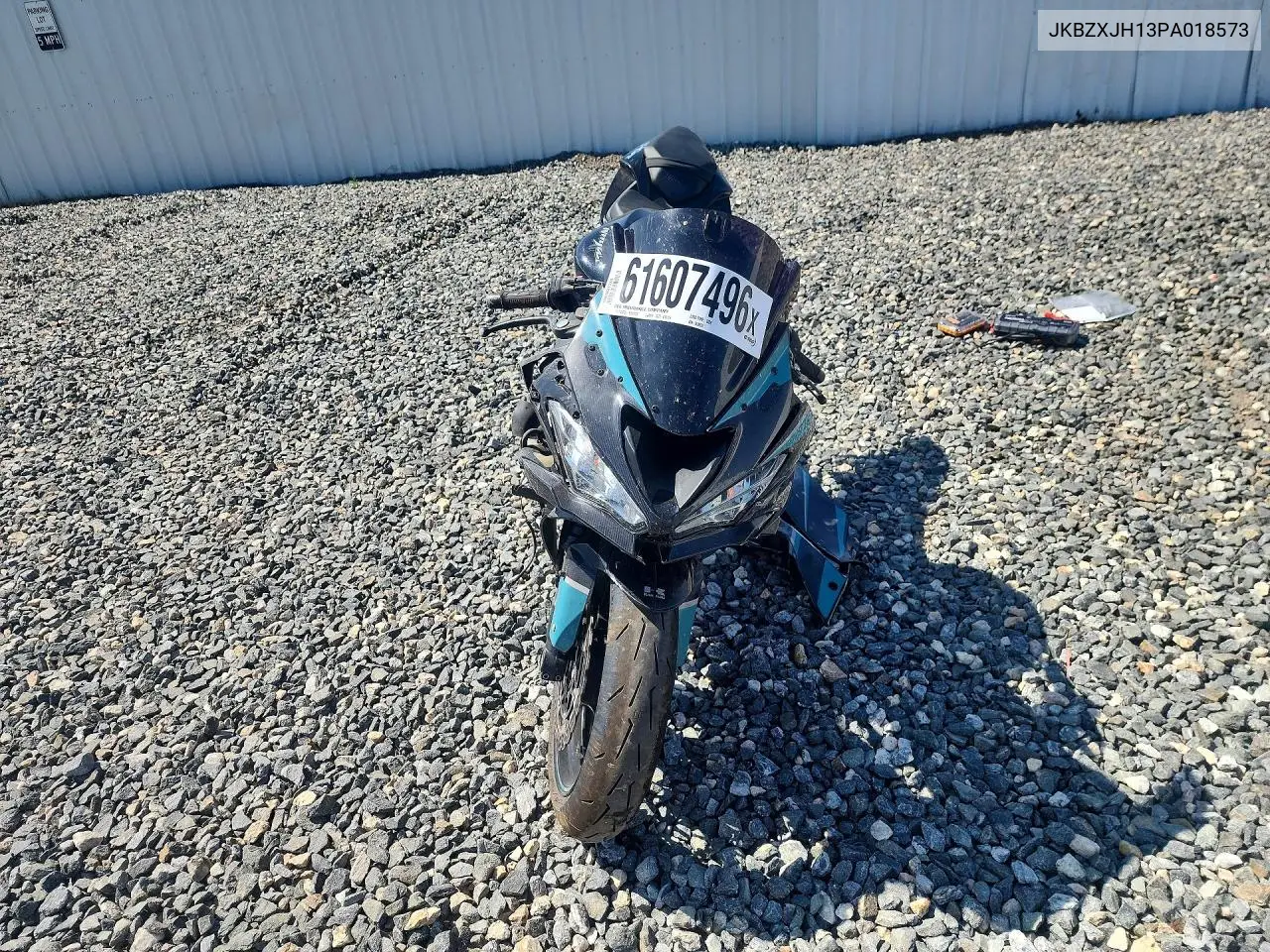 2023 Kawasaki Zx636 K VIN: JKBZXJH13PA018573 Lot: 61607496