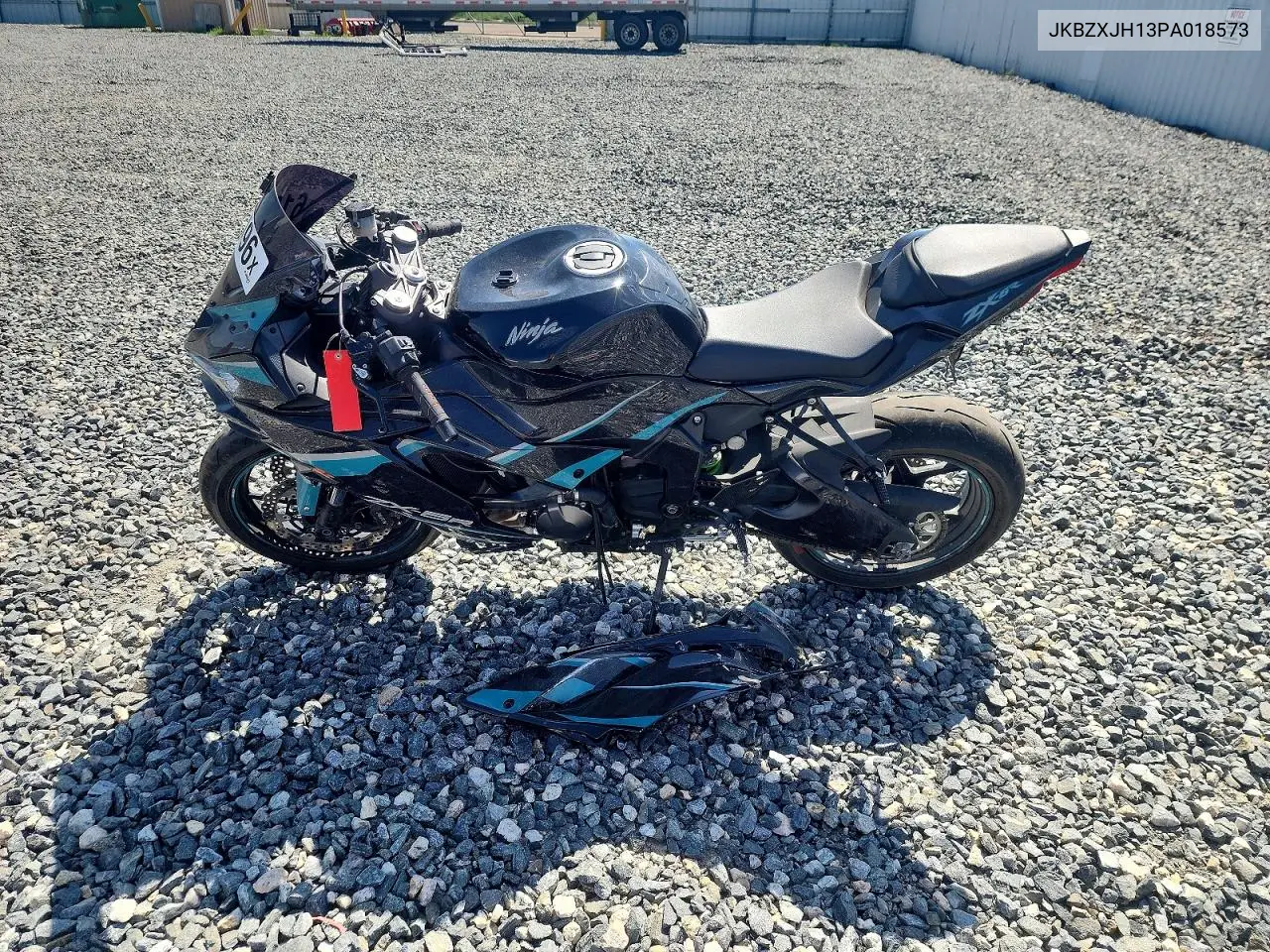2023 Kawasaki Zx636 K VIN: JKBZXJH13PA018573 Lot: 61607496