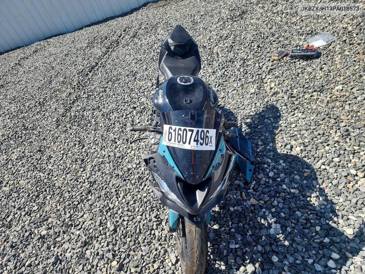 2023 Kawasaki Zx636 K VIN: JKBZXJH13PA018573 Lot: 61607496