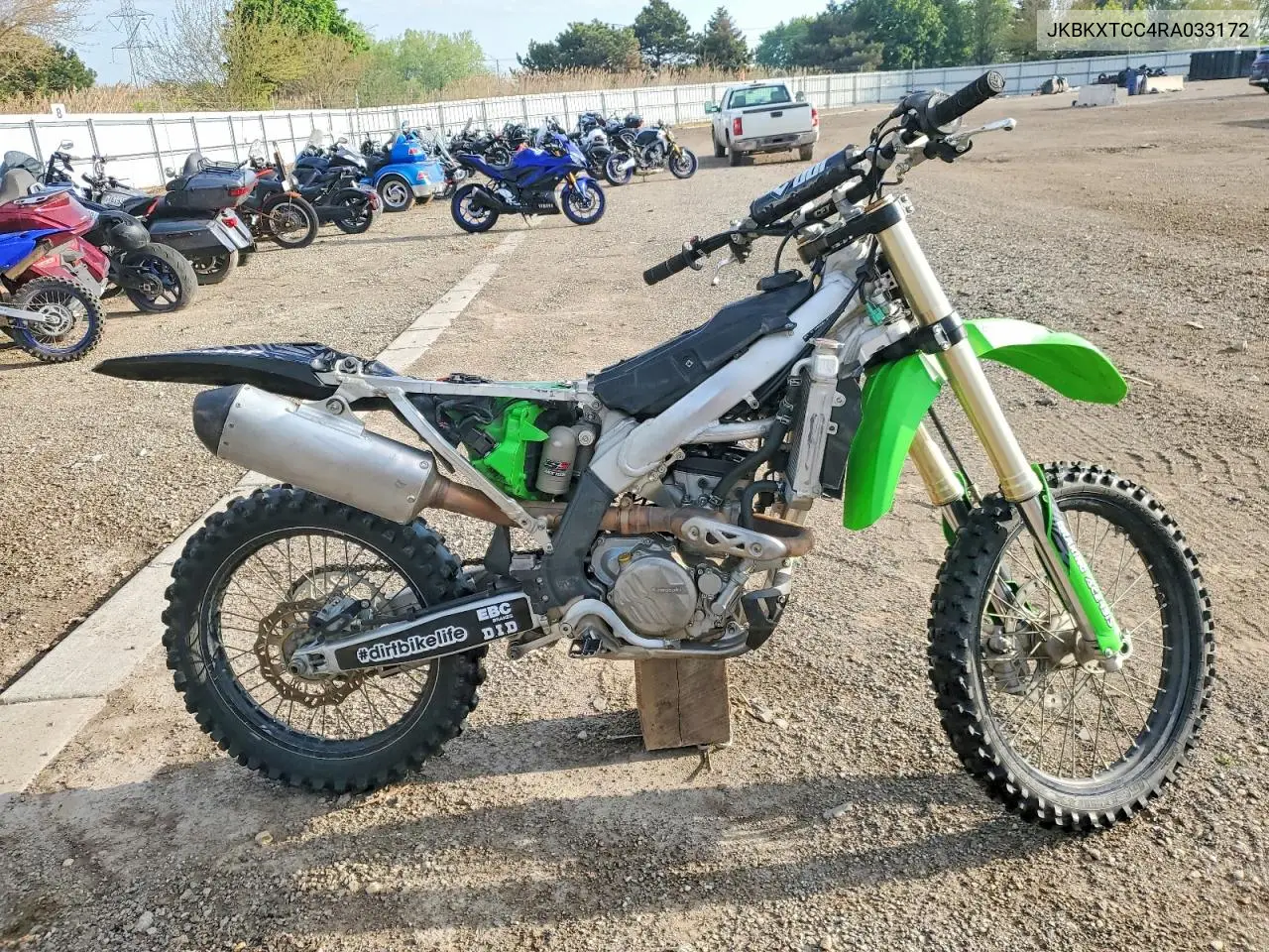 2024 Kawasaki Kx252 C VIN: JKBKXTCC4RA033172 Lot: 53014516