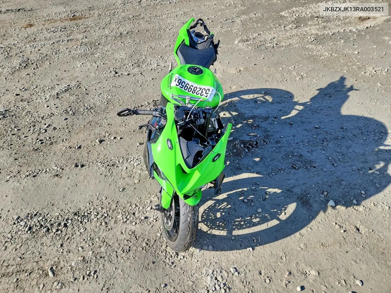 2024 Kawasaki Zx636 K VIN: JKBZXJK13RA003521 Lot: 53289956