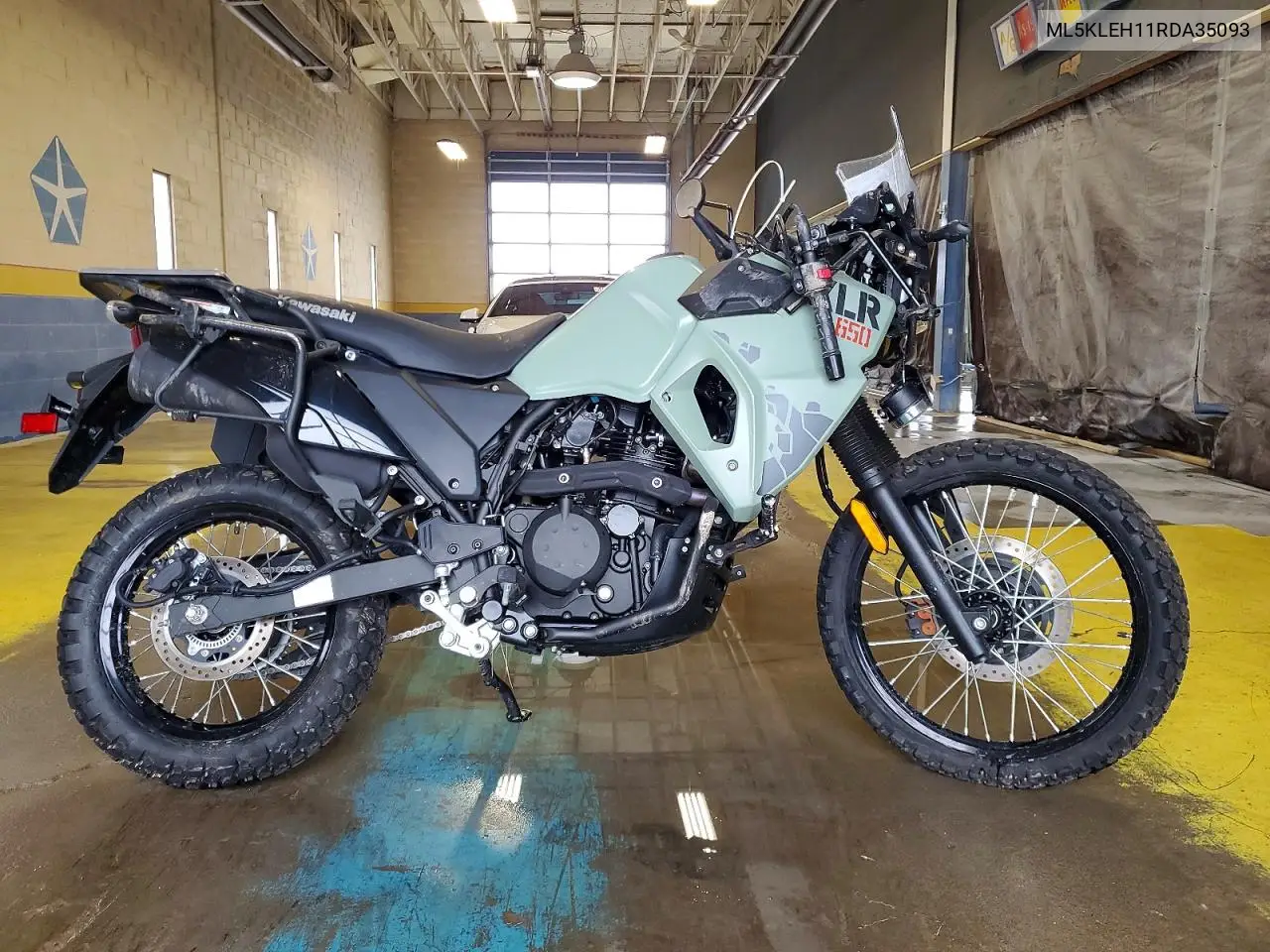 2024 Kawasaki Kl650 H VIN: ML5KLEH11RDA35093 Lot: 54799036