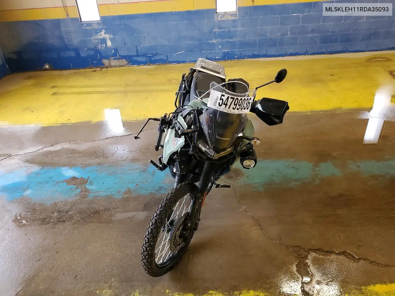 2024 Kawasaki Kl650 H VIN: ML5KLEH11RDA35093 Lot: 54799036